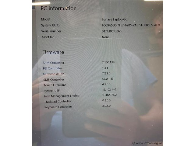 Microsoft surface 4 laptop | model 1943 - afbeelding 5 van  5