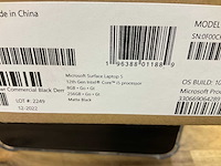 Microsoft surface 5 12th generation laptop - afbeelding 2 van  3