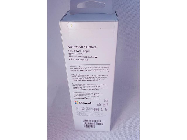 Microsoft surface 65w power supply - afbeelding 4 van  5