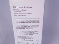 Microsoft surface 65w power supply - afbeelding 4 van  5