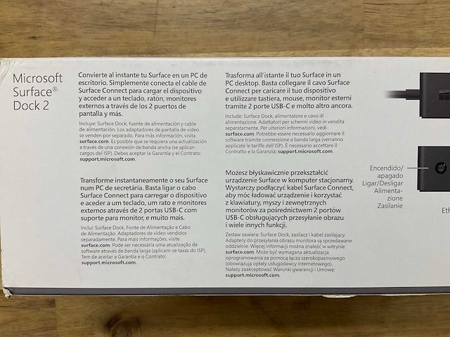 Microsoft surface dock 2 dockingstation - afbeelding 2 van  3