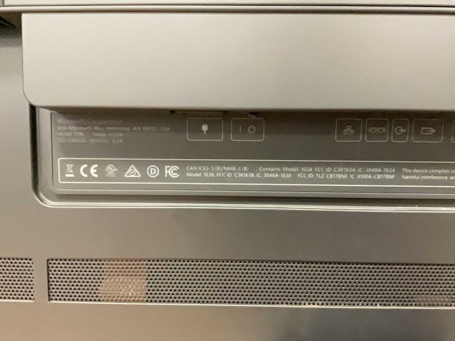 Microsoft surface hub (1638) 84”, core(tm) i7 4th gen, 8 gb ram, 128 gb ssd, nvidia quadro k2200 4 gb all-in-one desktop - afbeelding 6 van  6