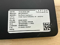 Microsoft surface laptop 2 laptop (2x) - afbeelding 8 van  8