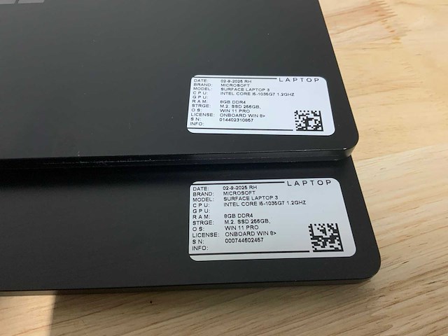 Microsoft surface laptop 3 laptop (2x) - afbeelding 2 van  7