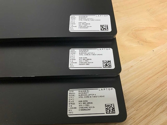 Microsoft surface laptop 3 laptop (3x) - afbeelding 2 van  7