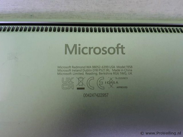 Microsoft surface laptop 4 | model 1958 - afbeelding 4 van  4