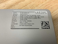 Microsoft surface pro 10 2079 tablet - afbeelding 5 van  11
