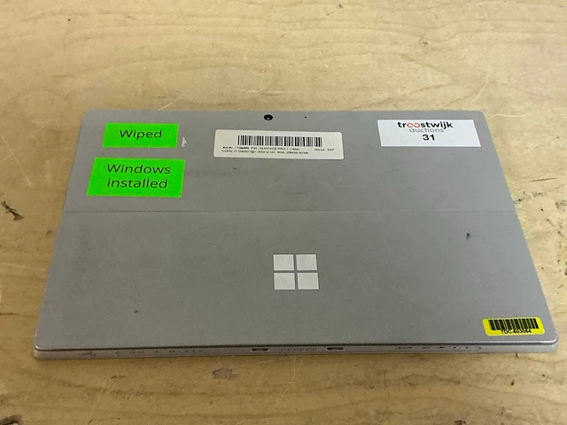 Microsoft surface pro 7 (1866) laptop - afbeelding 3 van  3