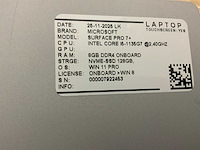 Microsoft surface pro 7+ laptop - afbeelding 8 van  8
