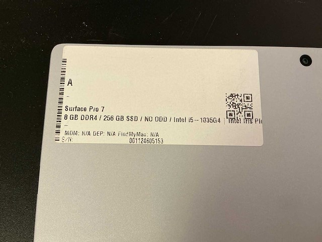 Microsoft surface pro 7 laptop - afbeelding 5 van  6
