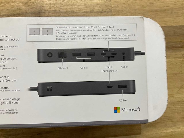 Microsoft surface thunderbolt 4 dockingstation - afbeelding 3 van  3