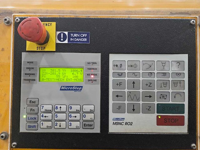 Microstep - 2019 - aquacut 6001.25 ww - waterstraalsnijmachine - afbeelding 5 van  19