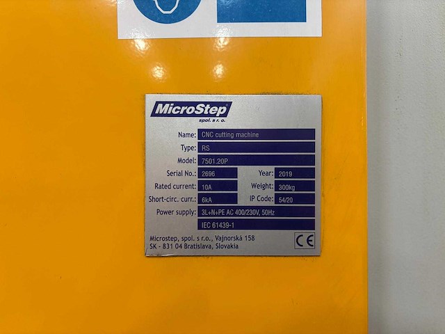 Microstep - 2019 - mastercut-x 7501.20p - plasmasnijmachine - afbeelding 16 van  19