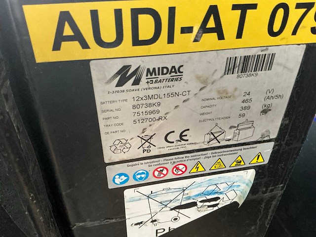 Midac 12x3mdl155n-ct batterij (3x) - afbeelding 3 van  3