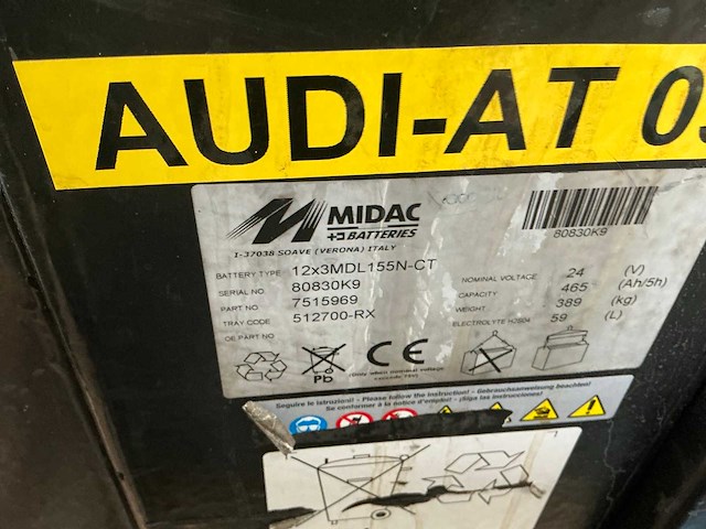 Midac 12x3mdl155n-ct batterij (3x) - afbeelding 3 van  6