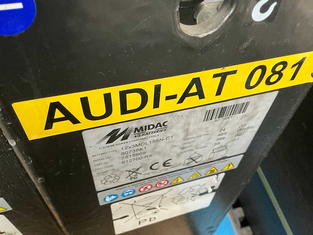 Midac 12x3mdl155n-ct batterij (3x) - afbeelding 4 van  6