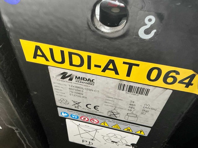 Midac 12x3mdl155n-ct batterij (3x) - afbeelding 1 van  2