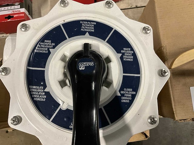 Midas 6 weg ventiel 320-3t - afbeelding 1 van  4