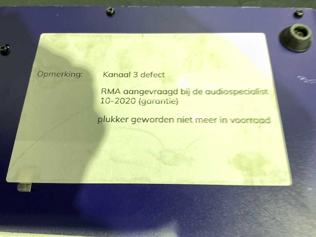 Midas dm12 analoge mengtafel - afbeelding 3 van  3