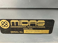 Midas siena xl 250 40/18 analoge mengtafel - afbeelding 9 van  9