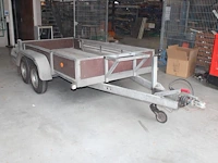 Midddenas aanhanger anssems met kenteken wd-pz-72. datum eerste toelating . maximale massa 2000 kg onderdeel van combinatiekavel combinatiekavel van mobiele schaarlift genie en aanhanger anssems met oprijplaten. kavels m012 en m013 - afbeelding 4 van  6