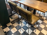 Middelhoge bartafel met 4 barkrukken - afbeelding 7 van  7