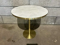 Middelhoge restauranttafel ø 100 cm (4x)