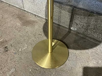Middelhoge restauranttafel ø 100 cm (4x) - afbeelding 4 van  4