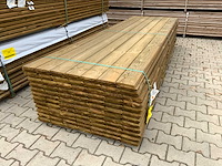 Midden europees grenen - overhangend rabatdeel 3000x145x18mm (168x) - afbeelding 2 van  4