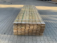 Midden europees grenen - overhangend rabatdeel 3600x145x18mm (168x) - afbeelding 3 van  7