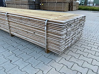 Midden europees grenen - overhangend rabatdeel 5000x145x18mm (168x) - afbeelding 3 van  5