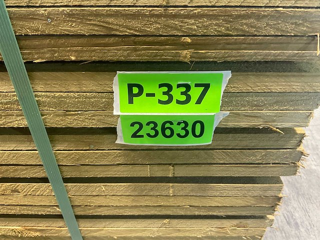 Midden-europees vuren plank fijnbezaagd 179,5x14,5x1,9 cm (200x) - afbeelding 6 van  6