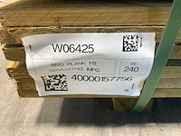 Midden-europees vuren plank fijnbezaagd 179,5x14,5x1,9 cm (200x) - afbeelding 1 van  1