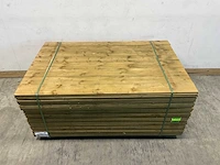 Midden-europees vuren plank fijnbezaagd 179,5x14,5x1,9 cm (200x) - afbeelding 2 van  7