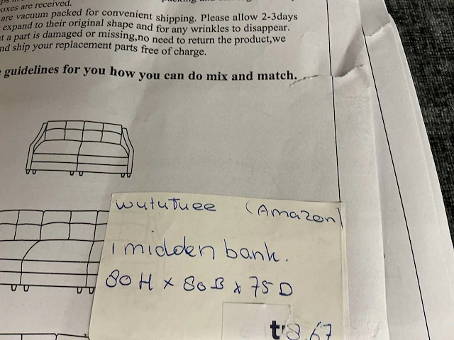 Middenbank - afbeelding 4 van  4