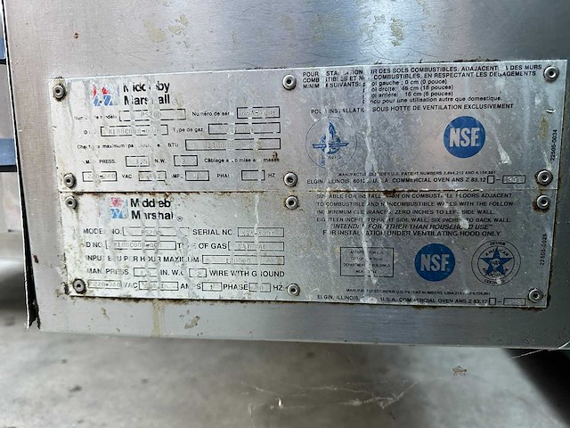 Middleby marshall ps200 pizza-oven - afbeelding 11 van  13