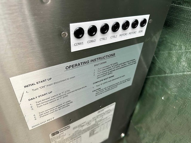 Middleby marshall ps540e pizza-oven - afbeelding 10 van  14