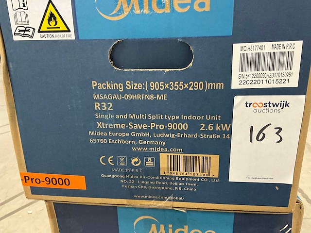 Midea 7.9 kw muti-split airconditioning - afbeelding 9 van  9