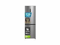 Midea koel-vriescombinatie merb345mgc02 338 liter energielabel c
