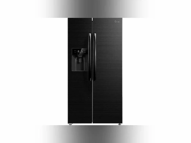 Midea ks-ddx 6.32 wt amerikaanse koelkast – no frost, 520 liter, energielabel d - afbeelding 1 van  8
