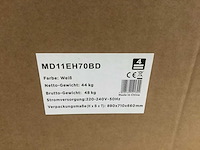 Midea md11eh70bd warmtepompdroger - afbeelding 3 van  9