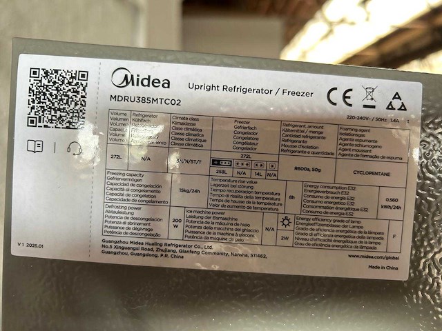 Midea mdru385mtc02 koelkast | bauknecht vaatwasser | bauknecht wasmachine - afbeelding 7 van  7