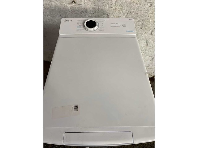 Midea mf10et70b wasmachine bovenlader - afbeelding 1 van  8