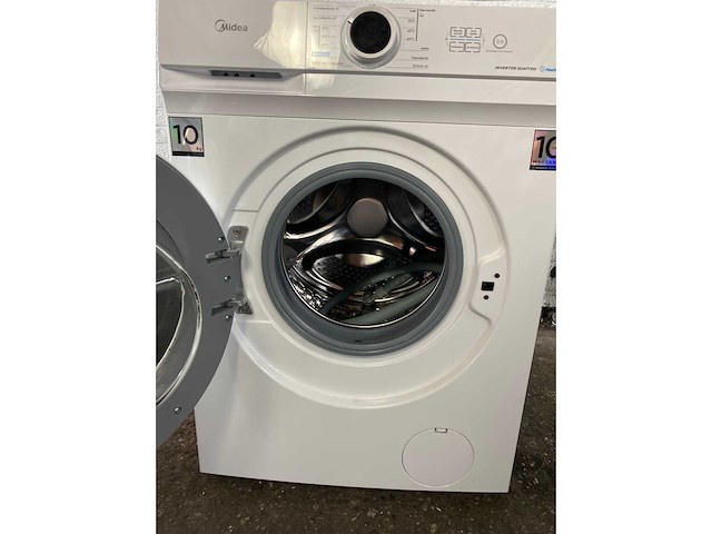 Midea mf10ew100b wasmachine ; 10 kg ; 1400 rpm ; duits display - afbeelding 4 van  6