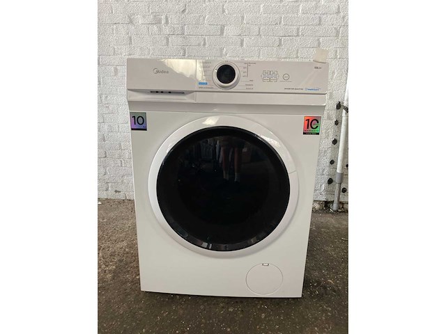 Midea mf10ew100b wasmachine ; 10 kg ; 1400 rpm ; duits display - afbeelding 5 van  6
