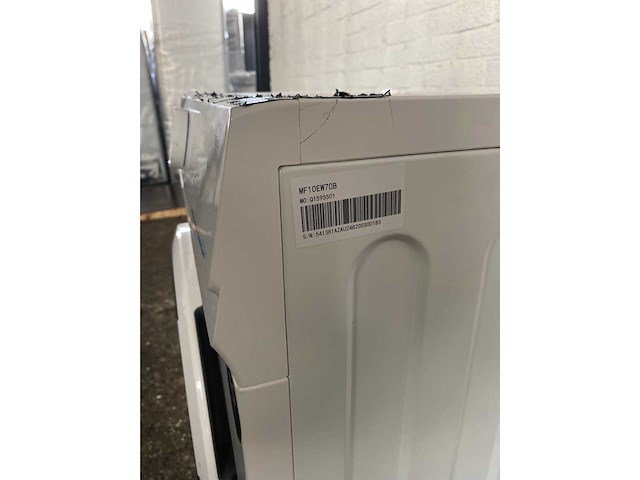 Midea mf10ew70b wasmachine voorlader 7 kg 1400 rpm wit - afbeelding 6 van  6