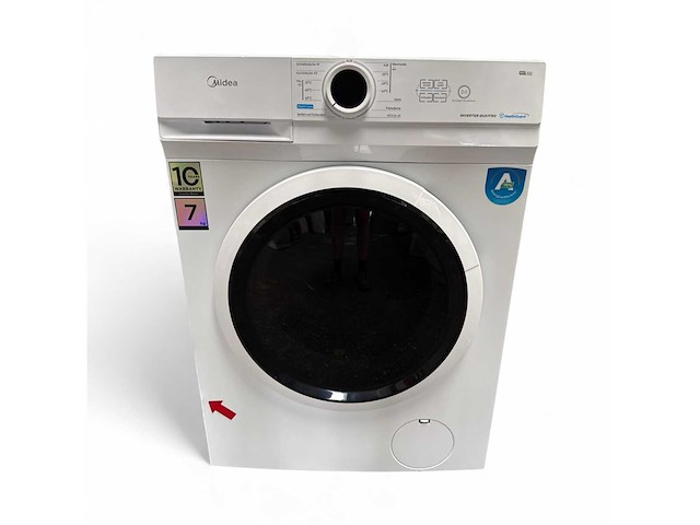 Midea mf10ew70ba10 wasmachine 7 kg 1400 rpm duits display - afbeelding 2 van  6