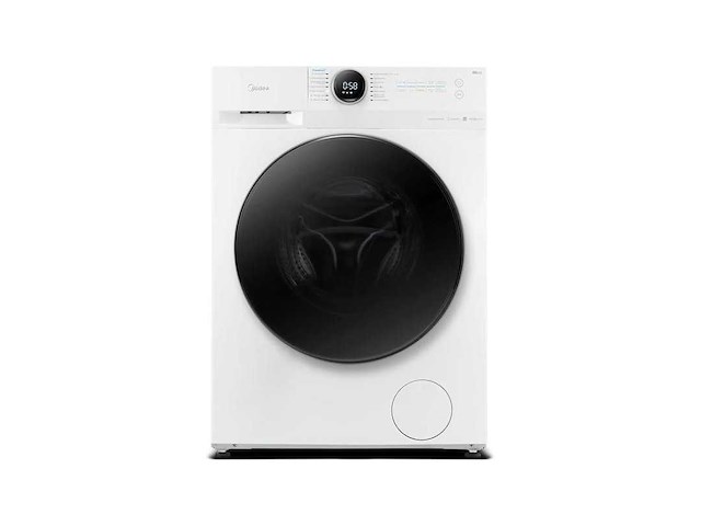 Midea mf200d86wb-14das wasdroger, 8/6kg wassen/drogen duits display - afbeelding 1 van  6