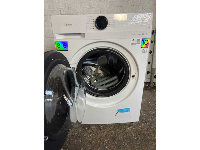 Midea mf200d86wb-14das wasdroger, 8/6kg wassen/drogen - afbeelding 3 van  6