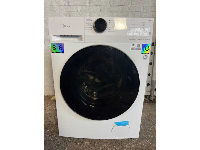 Midea mf200d86wb-14das wasdroger, 8/6kg wassen/drogen - afbeelding 1 van  6
